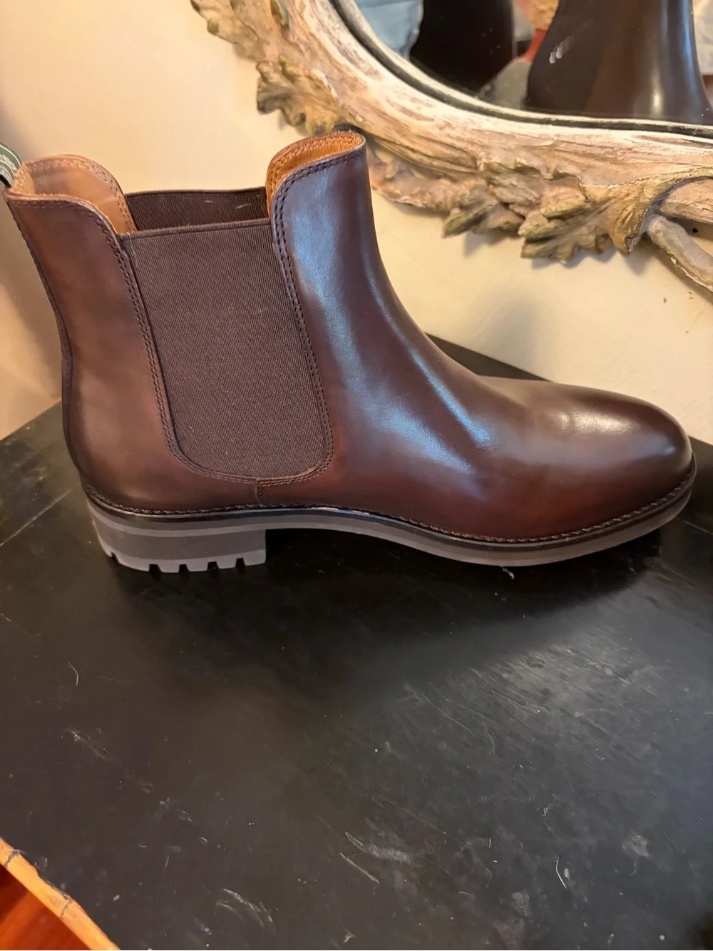 Polo by Ralph Lauren Brown Chukka Chelsea Boots